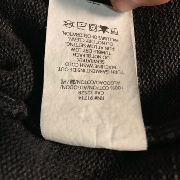 Armani Exchange A | X black hoodie super soft LG - Picture 6 of 8